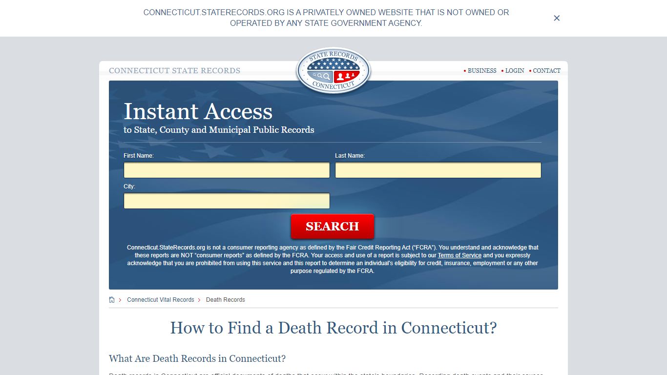How to Find a Death Record in Connecticut?